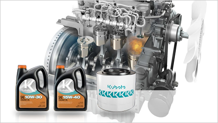 KUBOTA ENGINE OIL / ENGINE FILTER